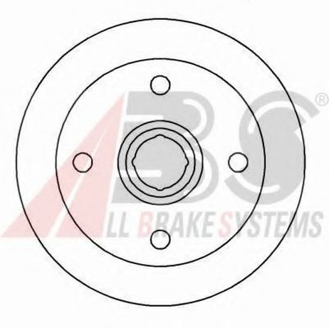 фото ABS 16874 Тормозной диск ABS 16874 Тормозной диск