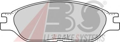 фото ABS 38803 Колодки тормозные дисковые ABS 38803 Колодки тормозные дисковые