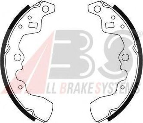 фото ABS 8879 Колодки тормозные барабанные ABS 8879 Колодки тормозные барабанные