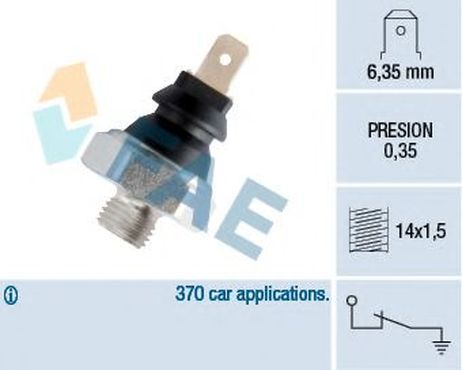 FAE 11410 Датчик давления масла