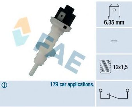 фото FAE 24010 Выключатель фонаря сигнала торможения FAE 24010 Выключатель фонаря сигнала торможения