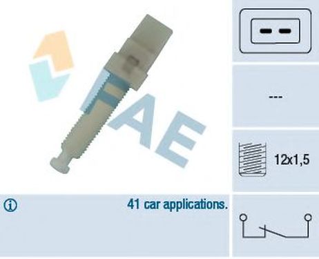 фото FAE 24320 Выключатель фонаря сигнала торможения FAE 24320 Выключатель фонаря сигнала торможения