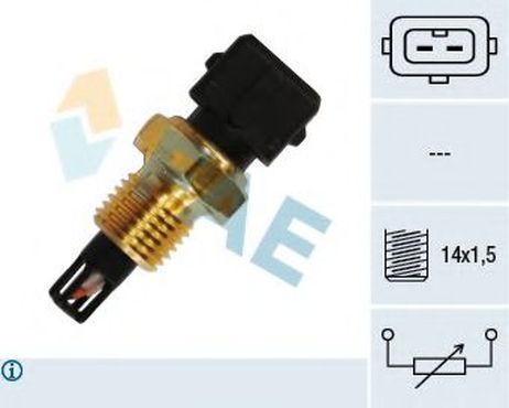 фото FAE 33220 Датчик температуры охлаждающей жидкости FAE 33220 Датчик температуры охлаждающей жидкости