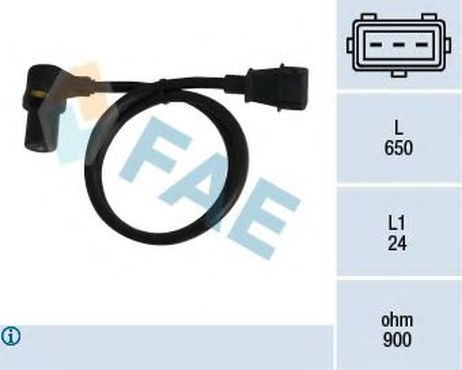 фото FAE 79057 Датчик положения коленчатого вала FAE 79057 Датчик положения коленчатого вала