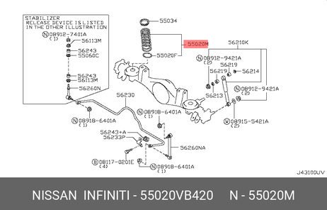 фото Nissan 55020-VB420 Пружина зад. Y61 Nissan 55020-VB420 Пружина зад. Y61