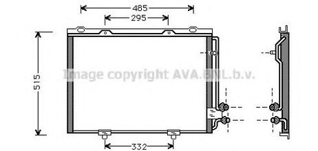 фото AVA MS 5232 Конденсатор кондиционера AVA MS 5232 Конденсатор кондиционера