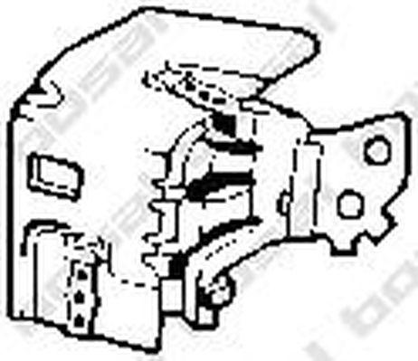 фото Bosal 255-204 Монтажный эелемент выхлопной системы Bosal 255-204 Монтажный эелемент выхлопной системы