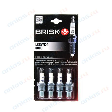 фото Brisk LR15YC Свечи 2101-099 с резистором Brisk LR15YC Свечи 2101-099 с резистором