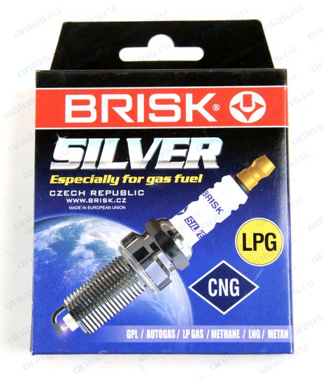 фото Brisk LR15YS Свеча silver Brisk LR15YS Свеча silver