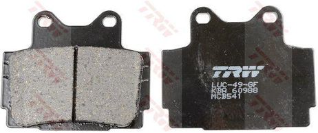 фото TRW MCB541 Снят с производства Колодки тормозные дисковые для мотоциклов TRW MCB541 Снят с производства Колодки тормозные дисковые для мотоциклов