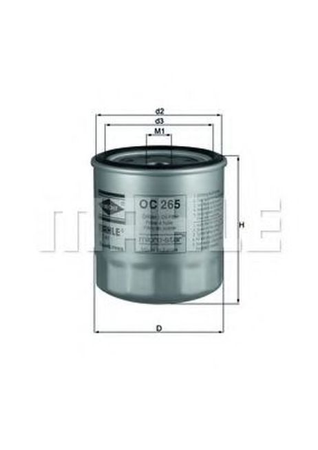 фото Knecht OC 265 Снят с производства Фильтр масляный Knecht OC 265 Снят с производства Фильтр масляный
