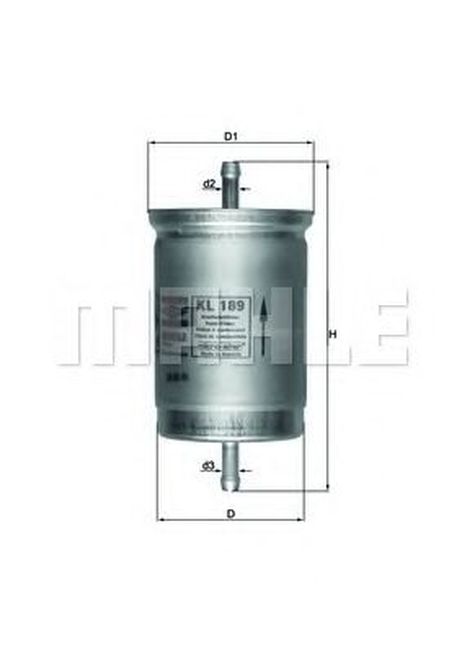 фото Knecht KL 189 Фильтр топливный Knecht KL 189 Фильтр топливный