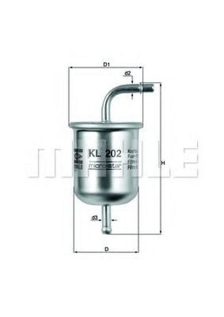 фото Knecht KL 202 Фильтр топливный Knecht KL 202 Фильтр топливный