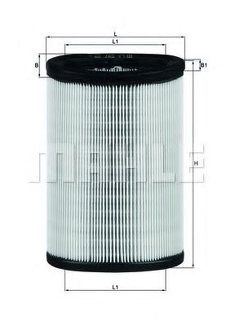 фото Knecht LX 597 Фильтр воздушный Knecht LX 597 Фильтр воздушный