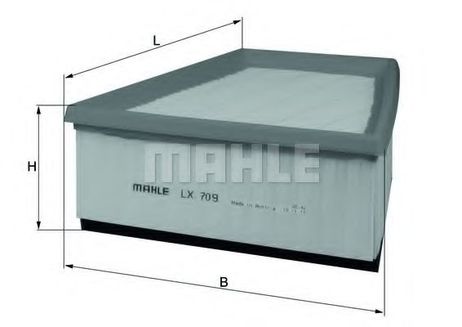 фото Knecht LX 709 Фильтр воздушный Knecht LX 709 Фильтр воздушный