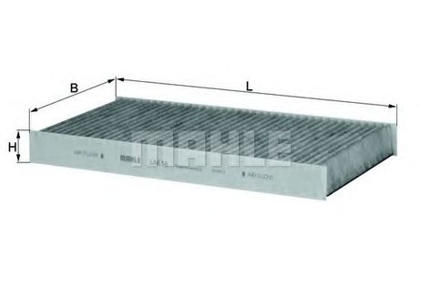 фото Knecht LAK 56 Фильтр салона угольный Knecht LAK 56 Фильтр салона угольный