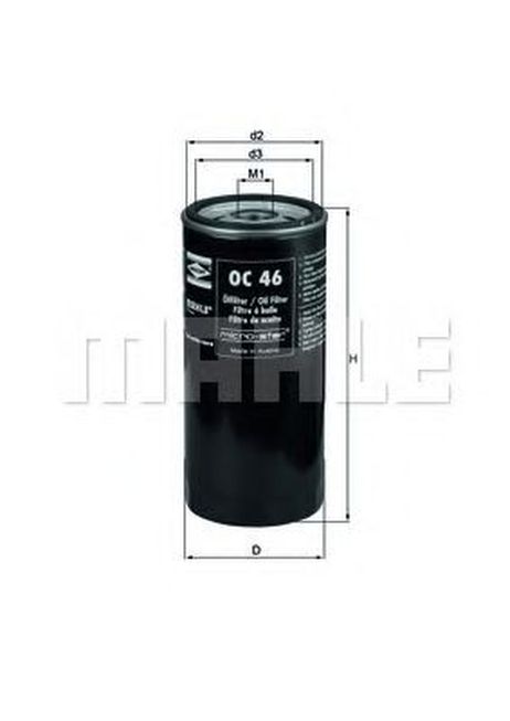 фото Knecht OC 46 Фильтр масляный Knecht OC 46 Фильтр масляный