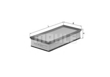 фото Knecht LX 1296 Фильтр воздушный Knecht LX 1296 Фильтр воздушный