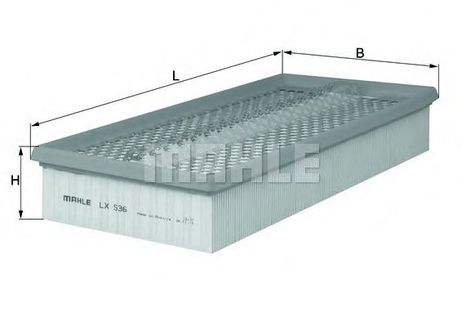 фото Knecht LX 536 Фильтр воздушный Knecht LX 536 Фильтр воздушный