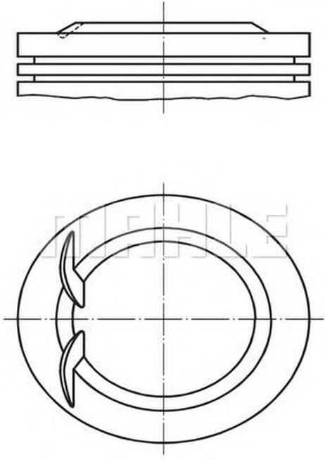 фото Mahle 038 14 00 Поршнекомплект Mahle 038 14 00 Поршнекомплект