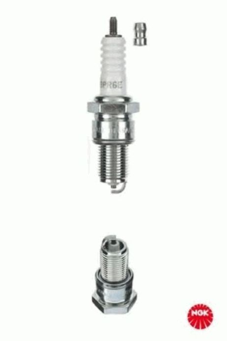 фото NGK BPR6E Свеча зажигания 6464 NGK BPR6E Свеча зажигания 6464