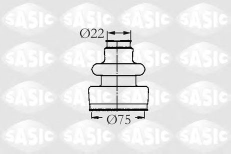 фото Sasic 2933593 Пыльник ШРУСа Sasic 2933593 Пыльник ШРУСа