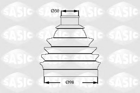 фото Sasic 2933063 Пыльник ШРУСа Sasic 2933063 Пыльник ШРУСа