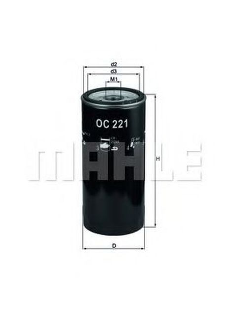 фото Knecht OC 221 Фильтр масляный Knecht OC 221 Фильтр масляный