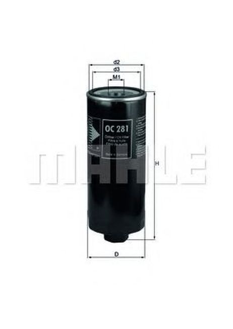 фото Knecht OC 281 Фильтр масляный Knecht OC 281 Фильтр масляный
