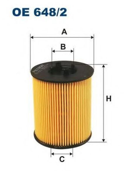 фото FILTRON OE648/2 Фильтр масляный opel FILTRON OE648/2 Фильтр масляный opel