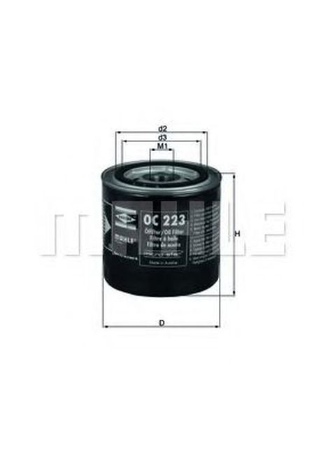фото Knecht OC 223 Фильтр масляный Knecht OC 223 Фильтр масляный