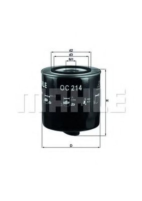 фото Knecht OC 214 Фильтр масляный Knecht OC 214 Фильтр масляный