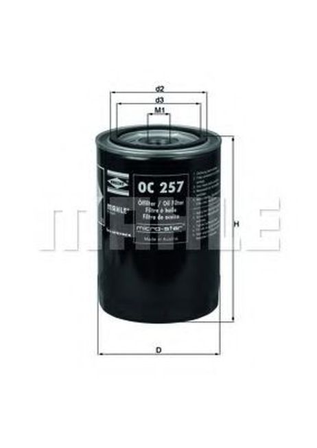 фото Knecht OC 257 Фильтр масляный Knecht OC 257 Фильтр масляный