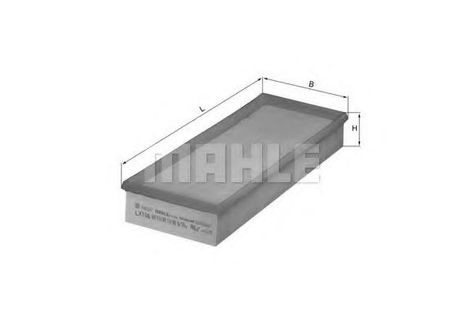 фото Knecht LX 106 Фильтр воздушный Knecht LX 106 Фильтр воздушный