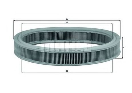 фото Knecht LX 527 Фильтр воздушный Knecht LX 527 Фильтр воздушный