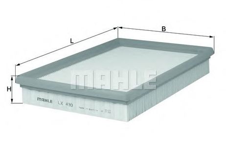 фото Knecht LX 430 Фильтр воздушный Knecht LX 430 Фильтр воздушный