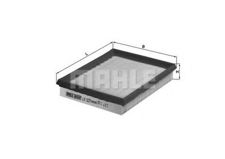 фото Knecht LX 523 Фильтр воздушный Knecht LX 523 Фильтр воздушный