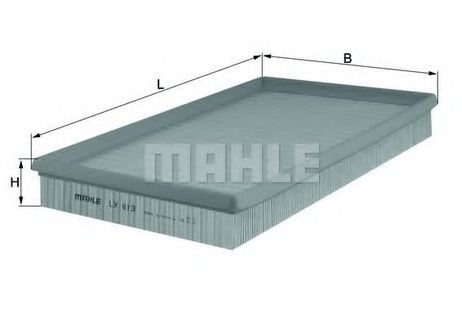 фото Knecht LX 613 Фильтр воздушный Knecht LX 613 Фильтр воздушный