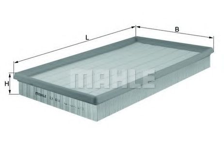 фото Knecht LX 614 Фильтр воздушный Knecht LX 614 Фильтр воздушный