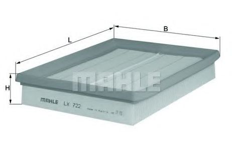 фото Knecht LX 722 Снят с производства Фильтр воздушный Knecht LX 722 Снят с производства Фильтр воздушный