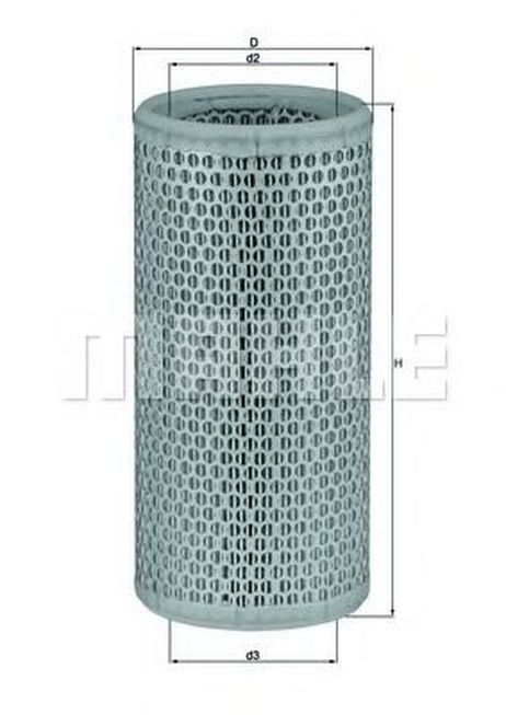 фото Knecht LX 502 Фильтр воздушный Knecht LX 502 Фильтр воздушный