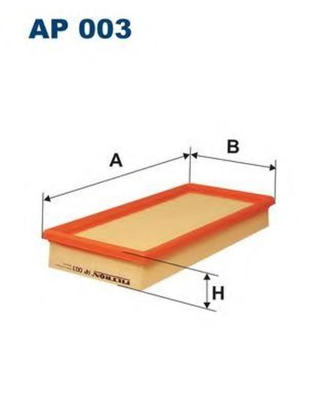 фото FILTRON AP003 Фильтр воздушный FILTRON AP003 Фильтр воздушный