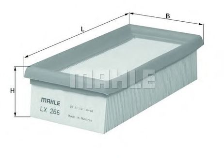 фото Knecht LX 266 Фильтр воздушный Knecht LX 266 Фильтр воздушный