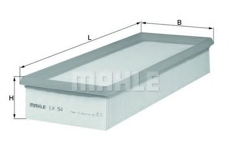 Knecht LX 54 Фильтр воздушный