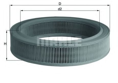 фото Knecht LX 568 Фильтр воздушный Knecht LX 568 Фильтр воздушный
