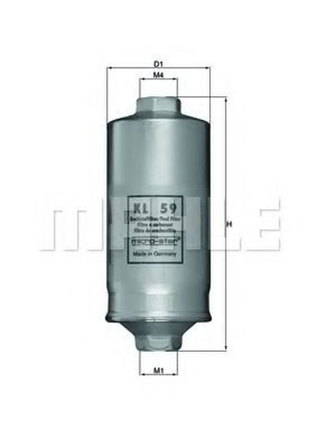фото Knecht KL 59 Фильтр топливный Knecht KL 59 Фильтр топливный