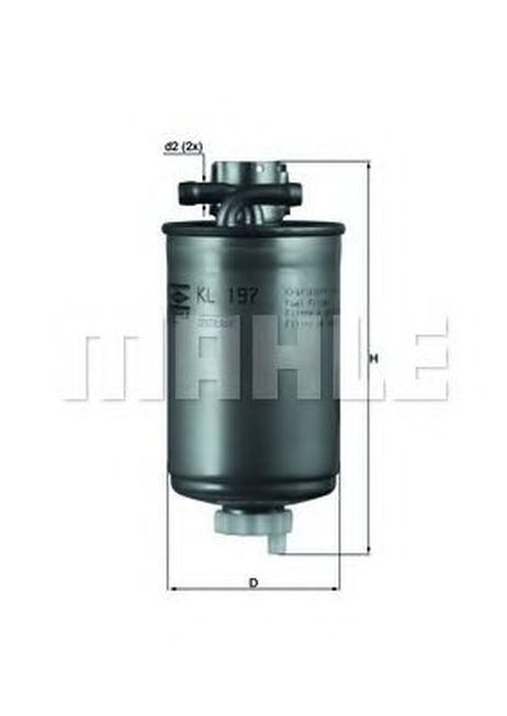 фото Knecht KL 197 Фильтр топливный Knecht KL 197 Фильтр топливный