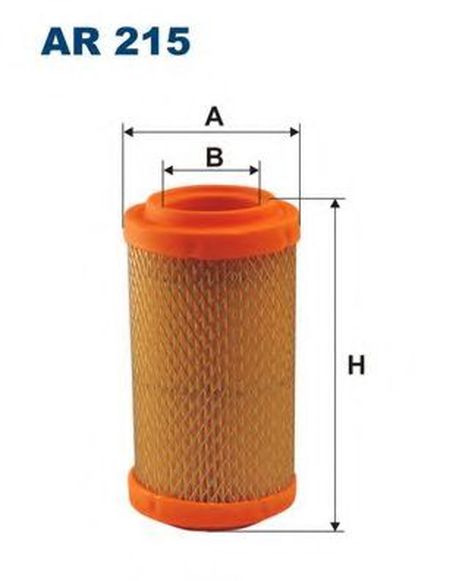 фото FILTRON AR215 Фильтр воздушный fiat FILTRON AR215 Фильтр воздушный fiat