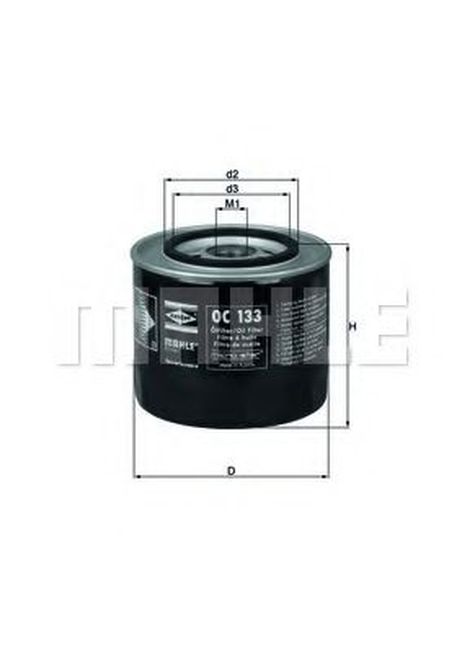 фото Knecht OC 133 Фильтр масляный Knecht OC 133 Фильтр масляный