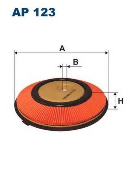фото FILTRON AP123 Фильтр воздушный nissan FILTRON AP123 Фильтр воздушный nissan